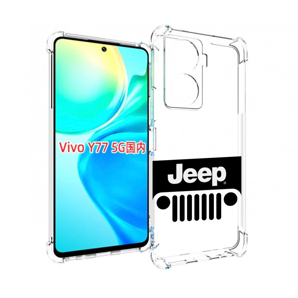

Чехол Mypads Jeep 3 Мужской Для Vivo Y77 5G, Прозрачный, Tocco