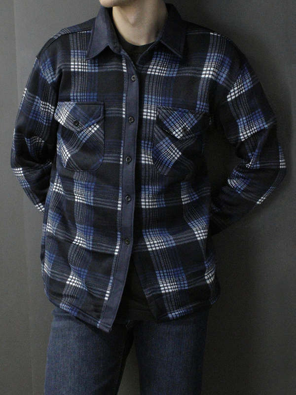 Рубашка мужская FORSA 300-чв синяя 2XL