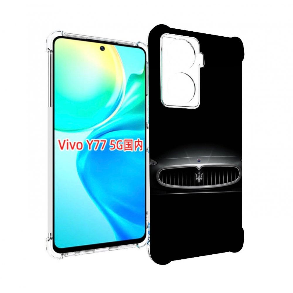 

Чехол Mypads Maserati 1 Женский Для Vivo Y77 5G, Прозрачный, Tocco