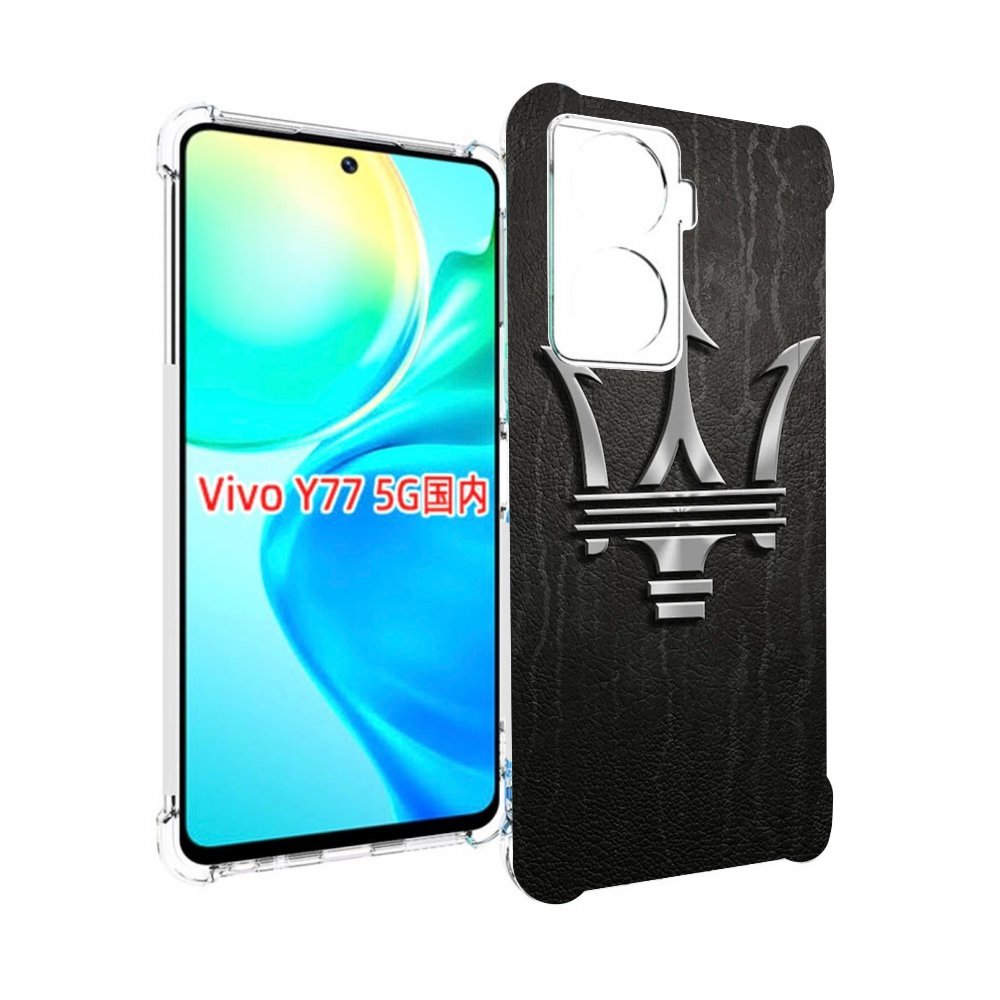 

Чехол Mypads Maserati 3 Мужской Для Vivo Y77 5G, Прозрачный, Tocco