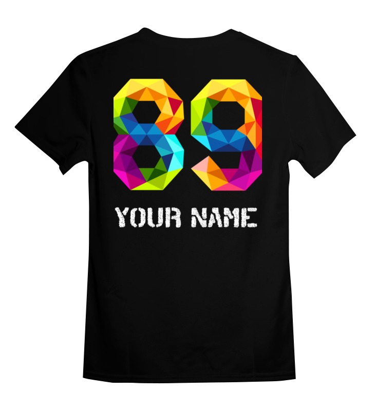 

Детская футболка Printio Your name цв.черный р.128, 0000002479775