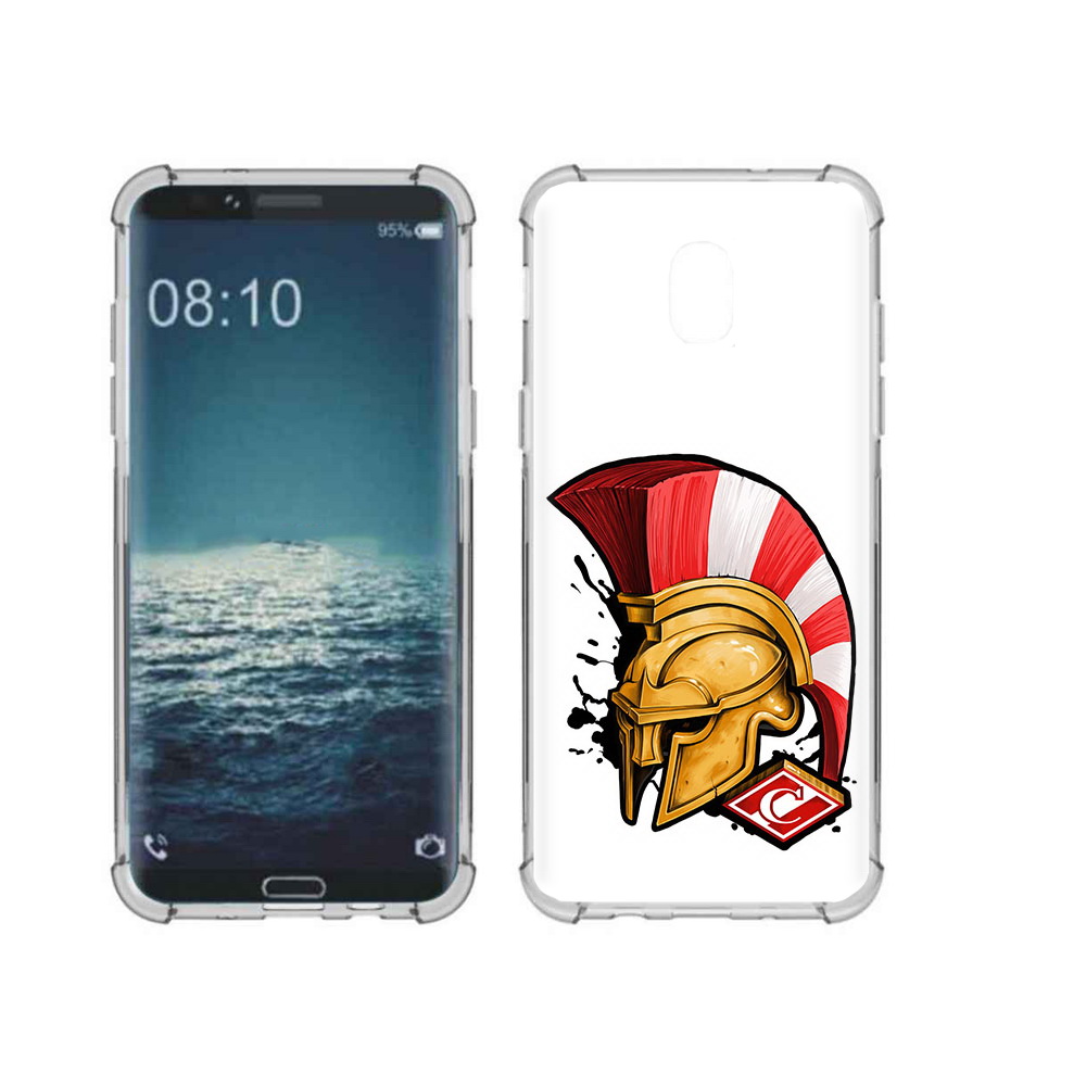 Чехол MyPads Tocco для Samsung Galaxy J3 ФК спартак шлем (PT226926.574.185)