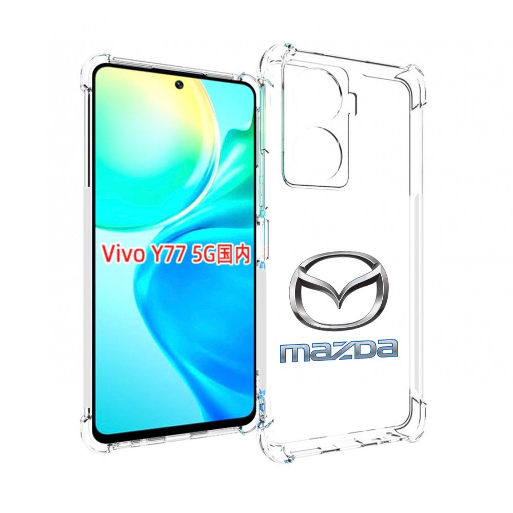 

Чехол Mypads Mazda 4 Мужской Для Vivo Y77 5G, Прозрачный, Tocco