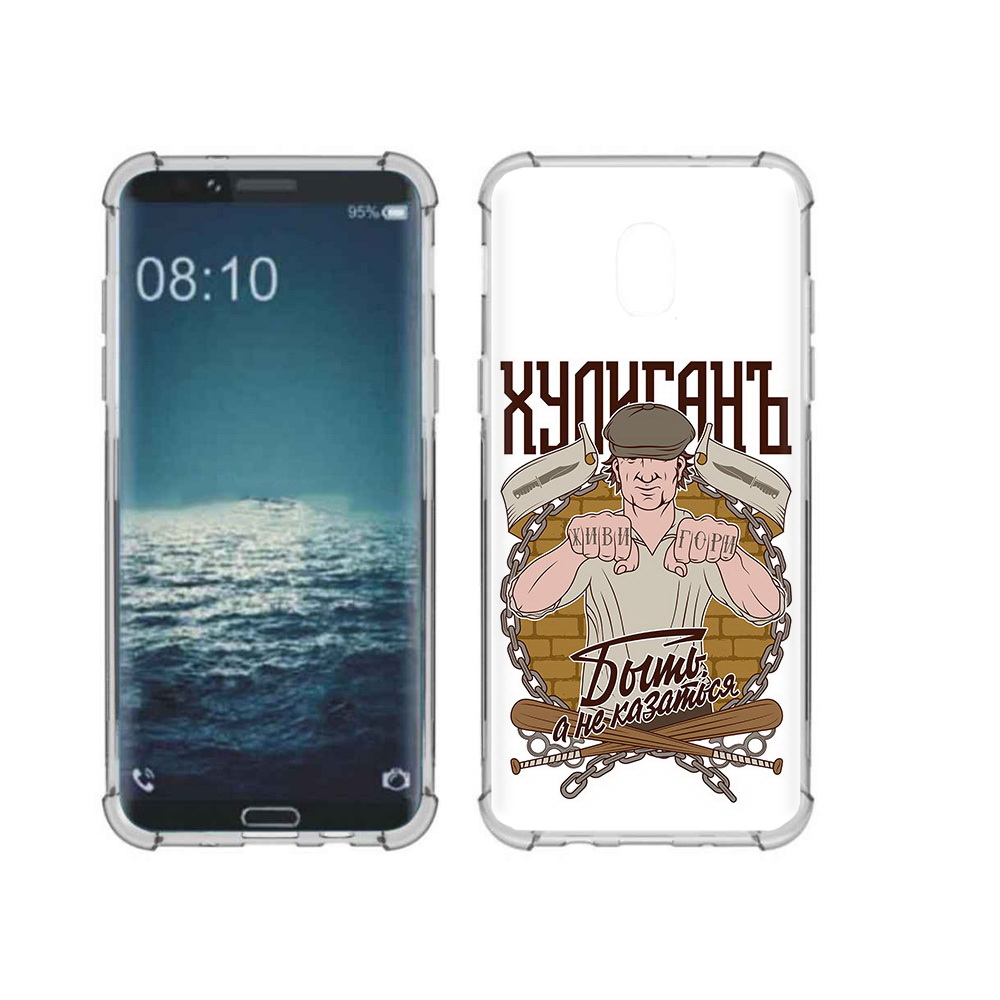 

Чехол MyPads Tocco для Samsung Galaxy J3 Хулиган (PT226926.574.192), Прозрачный, Tocco