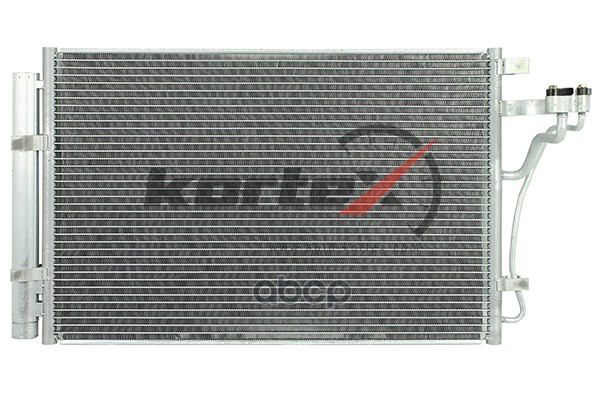 

KORTEX KRD2172 Радиатор кондиционера [с ресивером] () 1шт