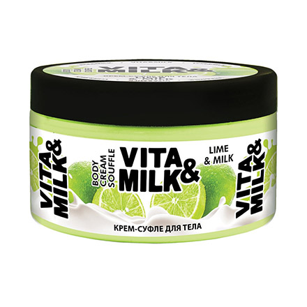 фото Крем для тела vita&milk limefresh&milk 250 мл