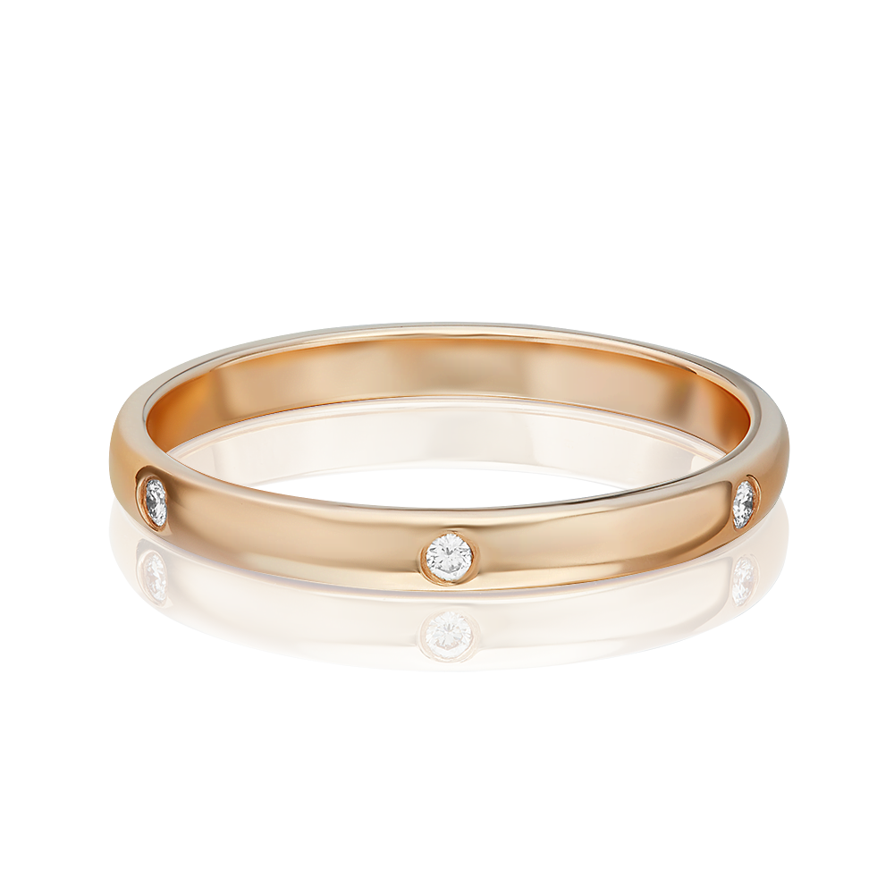 

Кольцо из золота р. 18,5 PLATINA jewelry 01-1060-00-101-1110-30, бриллиант, 01-1060-00-101-1110-30