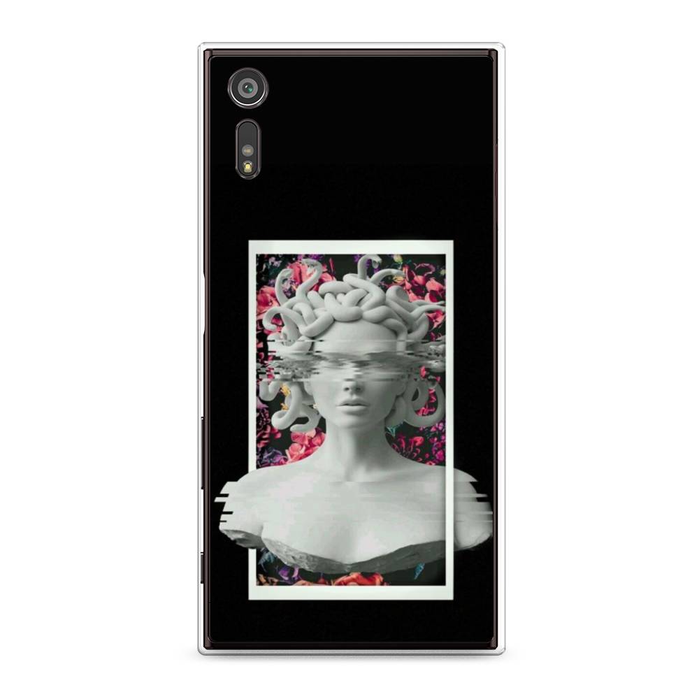 

Чехол для Sony Xperia XZ "Web Punk Медуза Горгона", Черный;серый, 51450-6