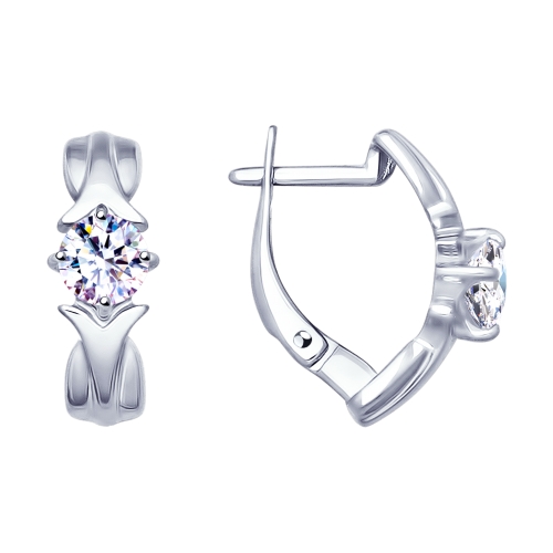 

Серьги из серебра ЯХОНТ Золотой 225000, фианит, 225000