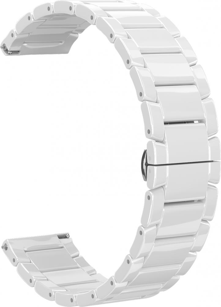 

Ремешок керамический GSMIN Bugle 22 для Huawei Watch GT 2 46мм (Белый)