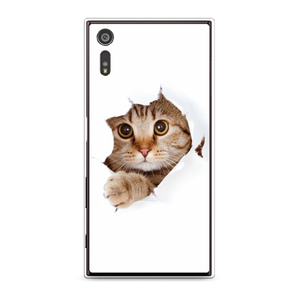 

Чехол для Sony Xperia XZ "Кот и бумага", Белый;коричневый, 51450-1
