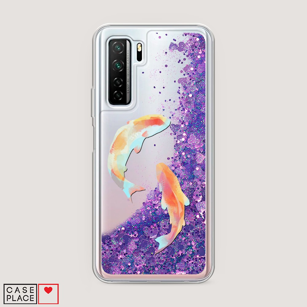 

Чехол Awog на Huawei P40 lite 5G/Honor 30S Global/Nova 7 SE "Акварельные карпы", Разноцветный, 6103092-1