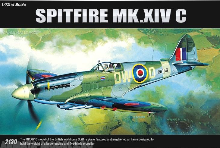 

12484 Самолет SPITFIRE MK XIVC