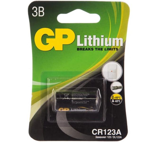 Батарейка Gp Cr123ae-2Cr1 Lithium Для Брелока Сигнализации GP BATTERIES GP CR123AE-2CR1