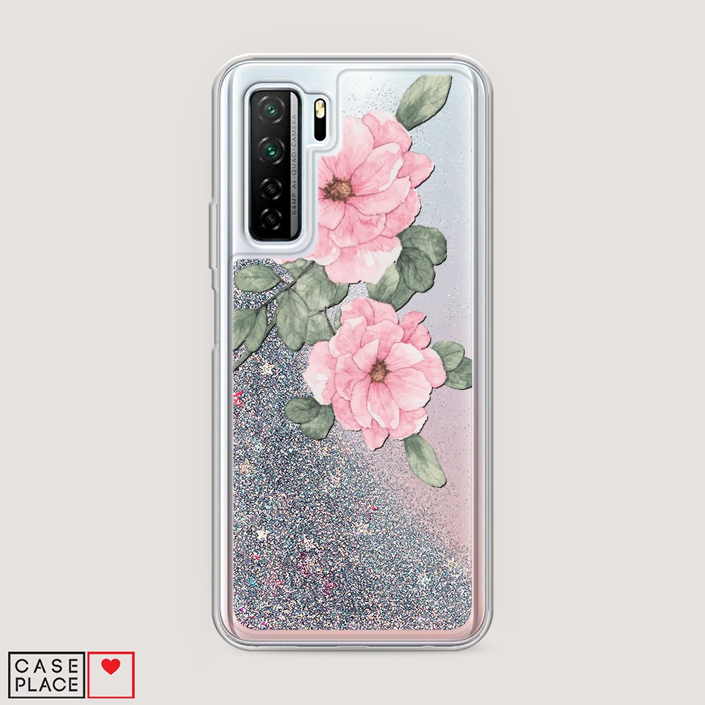 

Чехол Awog на Huawei P40 lite 5G/Honor 30S Global/Nova 7 SE "Акварельные розовые цветы", Разноцветный, 6103091-1
