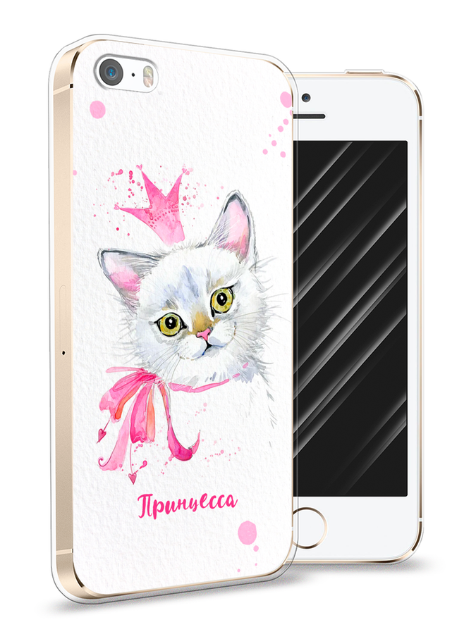 

Чехол Awog на Apple iPhone 5 / Айфон 5 "Моя принцесса", Разноцветный, 10350-6