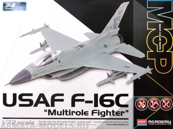

12541 Самолт USAF F-16C Multirole Fighter