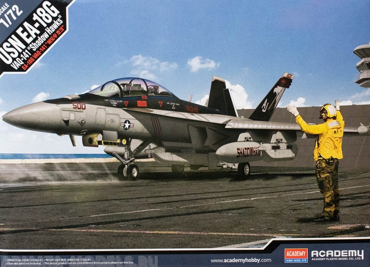 

12560 Самолет USN EA-18G VAQ-141 Shadow Hawks 1:72