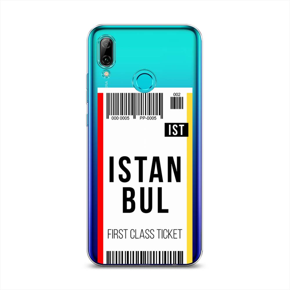 

Чехол на Honor 10 Lite "Билет в Стамбул", Белый;черный;красный, 67250-6