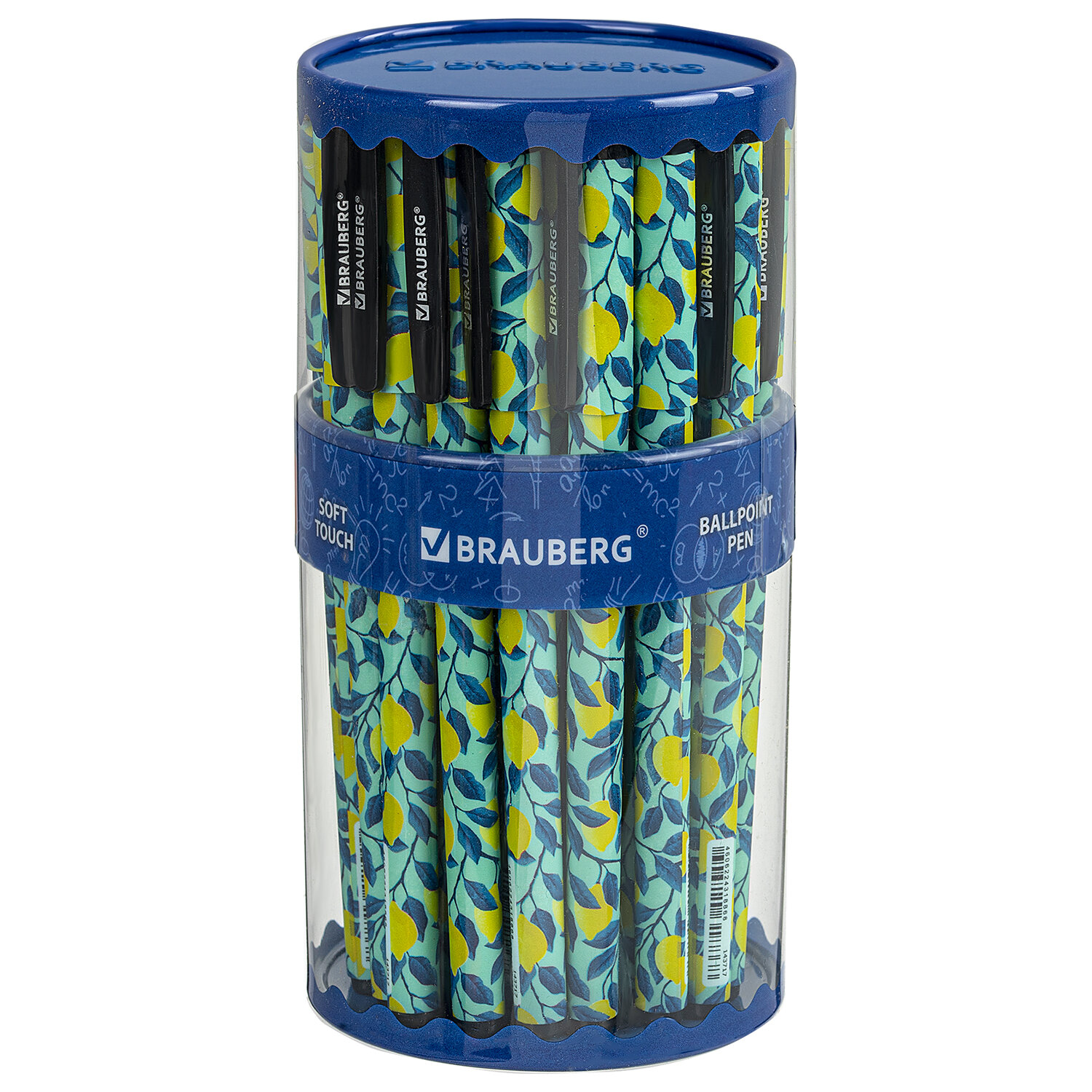

Ручка шариковая BRAUBERG SOFT TOUCH GRIP CITRUS, синяя 36 шт