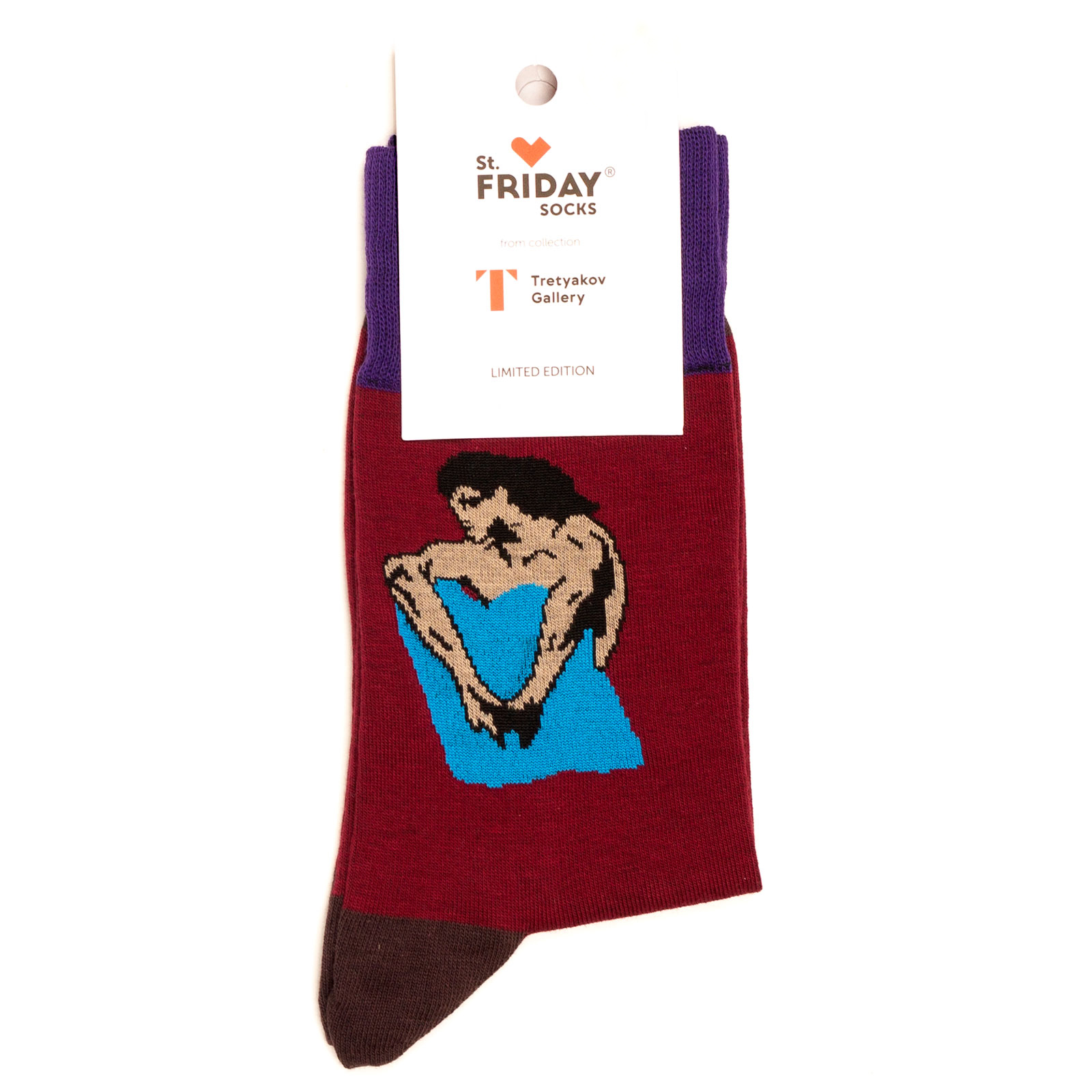 

Носки унисекс St. Friday Socks St_Friday_x_Tretyak_Demon красные 34- RU, Бордовый, St_Friday_x_Tretyak_Demon
