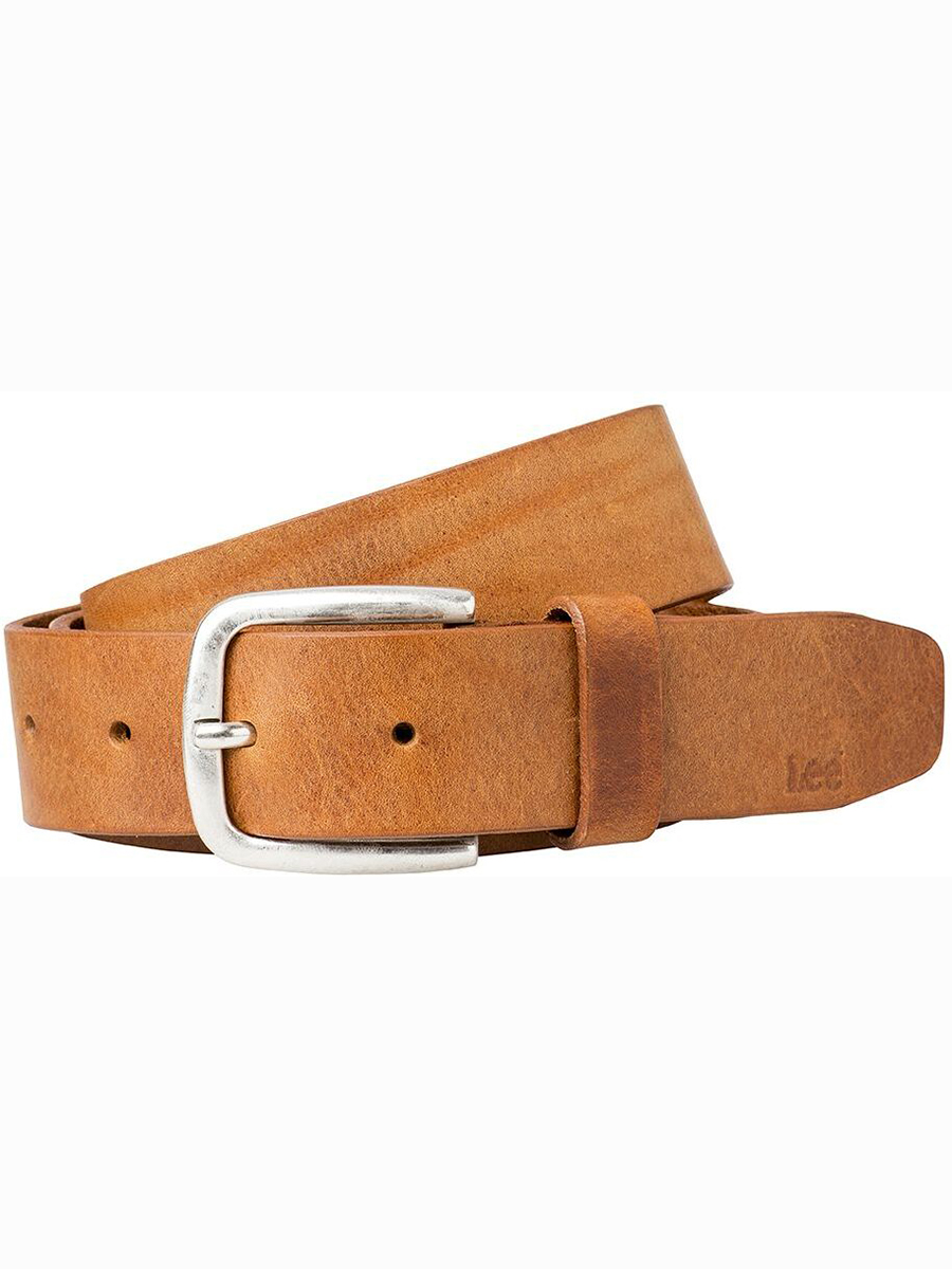 Ремень мужской Lee BELT DARK COGNAC оранжевый, 95 см