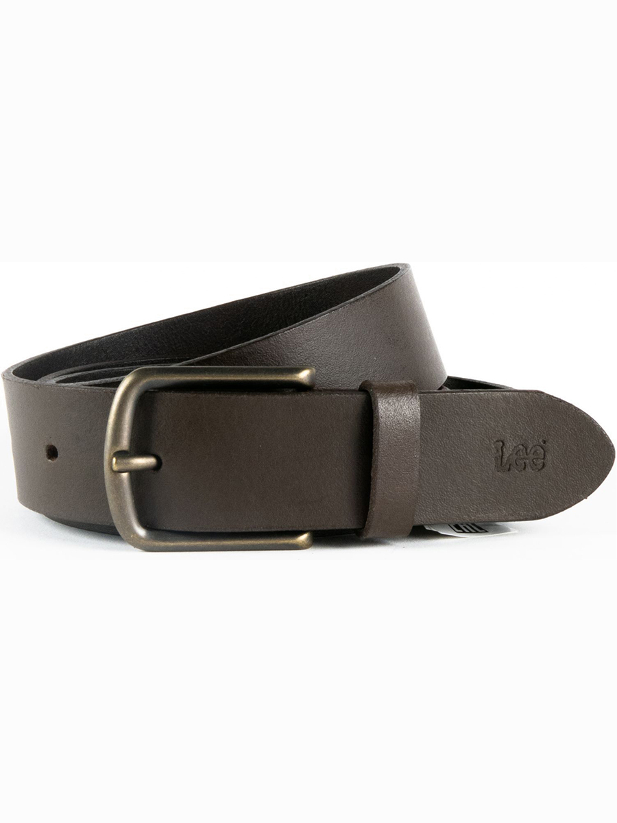 

Ремень мужской Lee Men Core Belt коричневый, 90 см, Men Core Belt