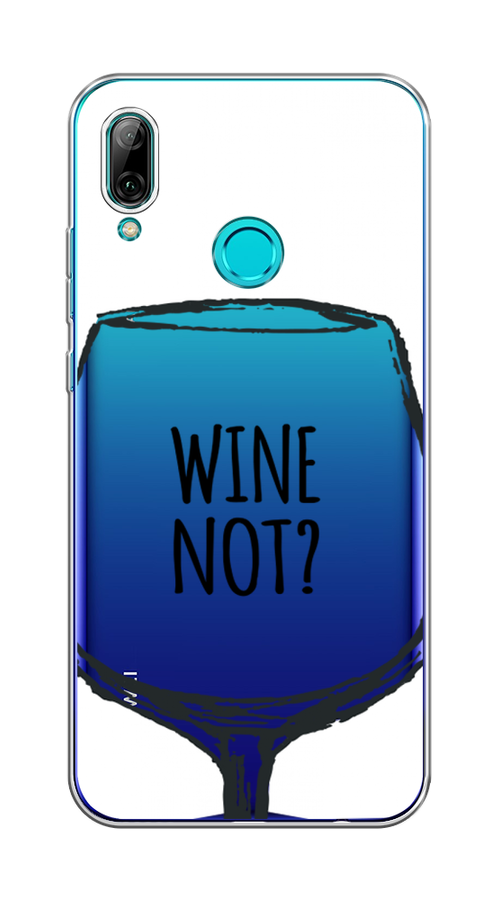 

Чехол на Honor 10 Lite "Wine not white", Белый, 67250-6
