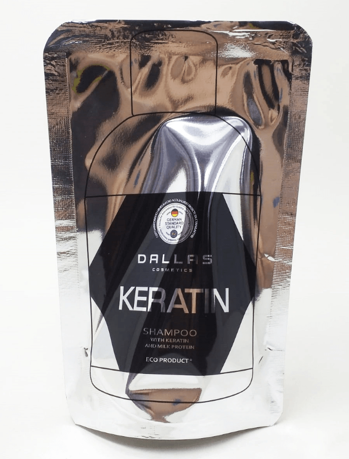 фото Шампунь dallas keratin с кератином и молочным протеином 500 мл