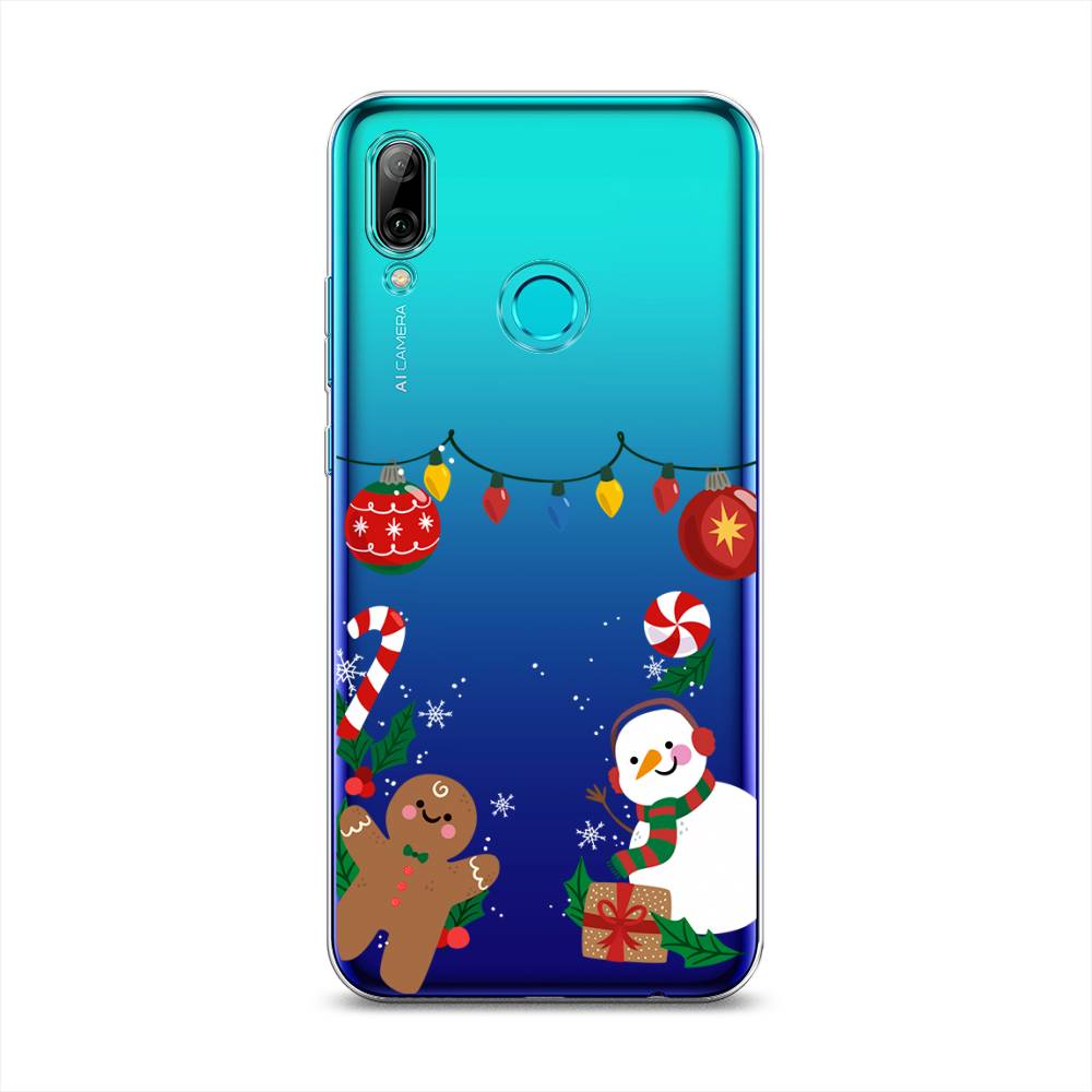 

Чехол на Honor 10 Lite "Новогоднее настроение", Коричневый;красный;зеленый, 67250-5