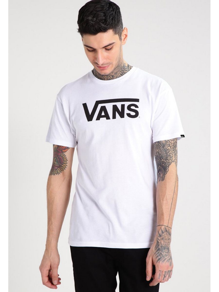 

Футболка мужская Vans VA222D00V белая L, Белый, VA222D00V