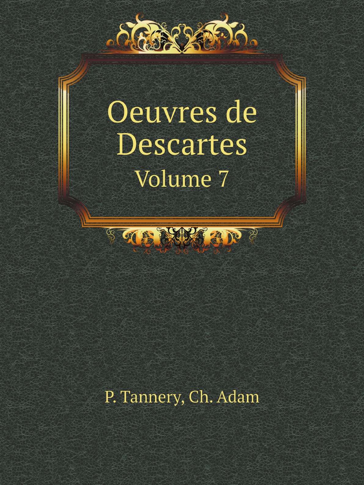 

Oeuvres de Descartes