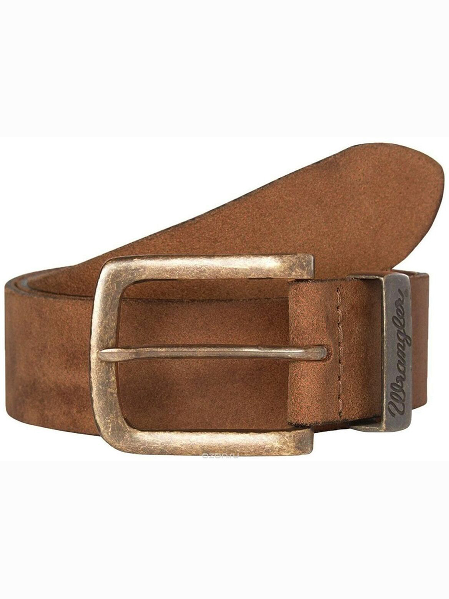 

Ремень мужской Wrangler Men Metal Loop Belt коричневый, 110 см, Men Metal Loop Belt