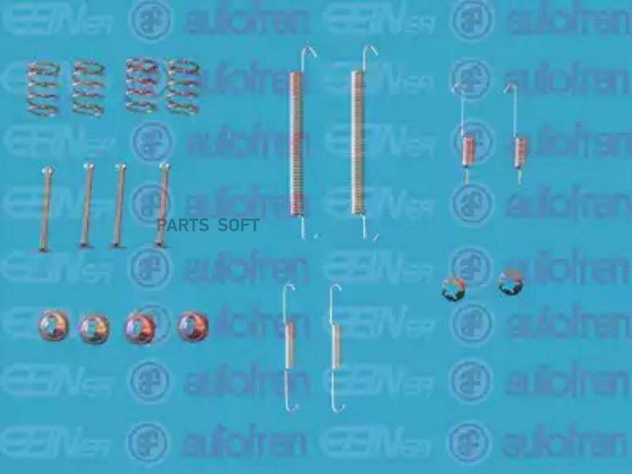 

AUTOFREN 'D3932A Ремкомплект барабанных колодок 1шт