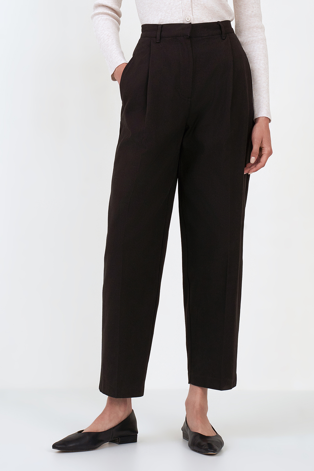 

Брюки женские Baon B2923510 черные XL, Черный, B2923510