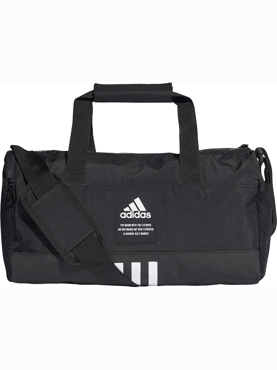 фото Дорожная сумка унисекс adidas 4athlts duffel bag extra черная, 39х20х20 см