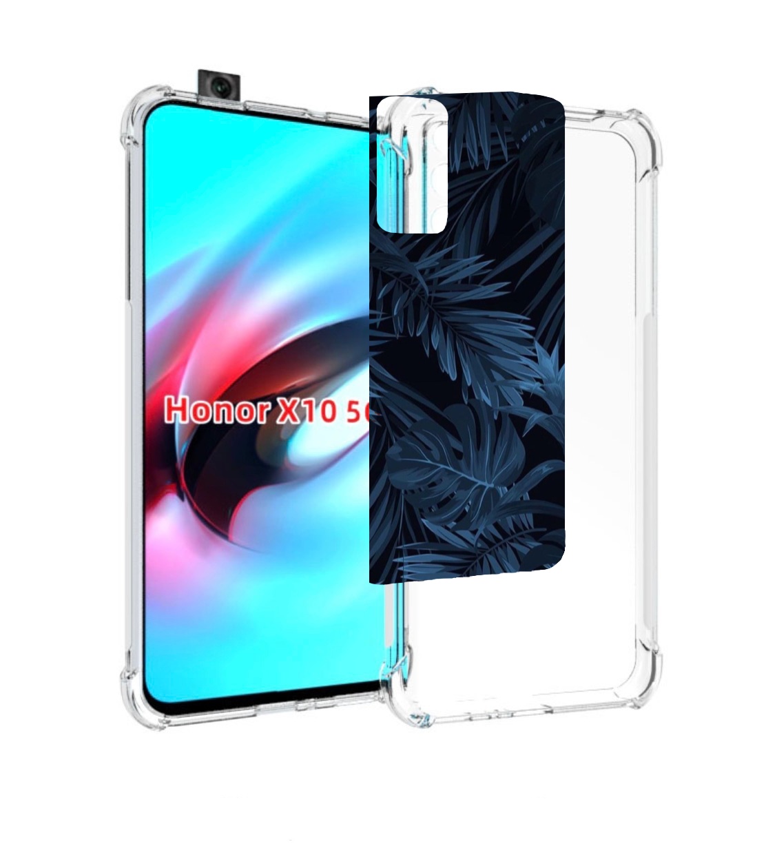 

Чехол MyPads wp5415632 для Honor X10, Прозрачный, Tocco