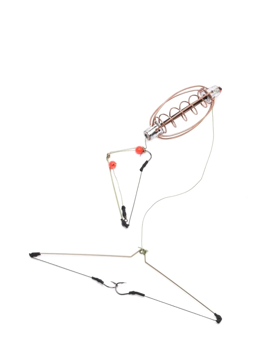 Карповый монтаж Профи 30гр монтажи рыболовный кормушка рыболовная закидушка для рыбалки