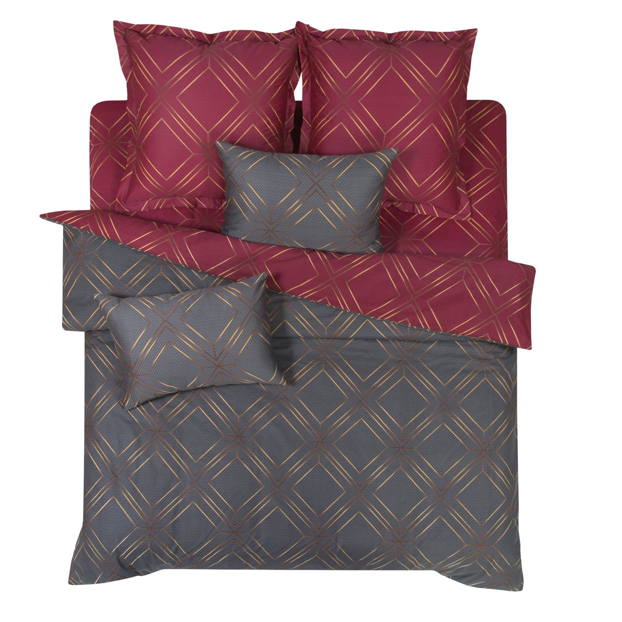 

Постельное белье 1,5-спальное из сатина АРТПОСТЕЛЬ Анри арт. 705, АРТ Дизайн КПБ 705-709 (сатин Россия)