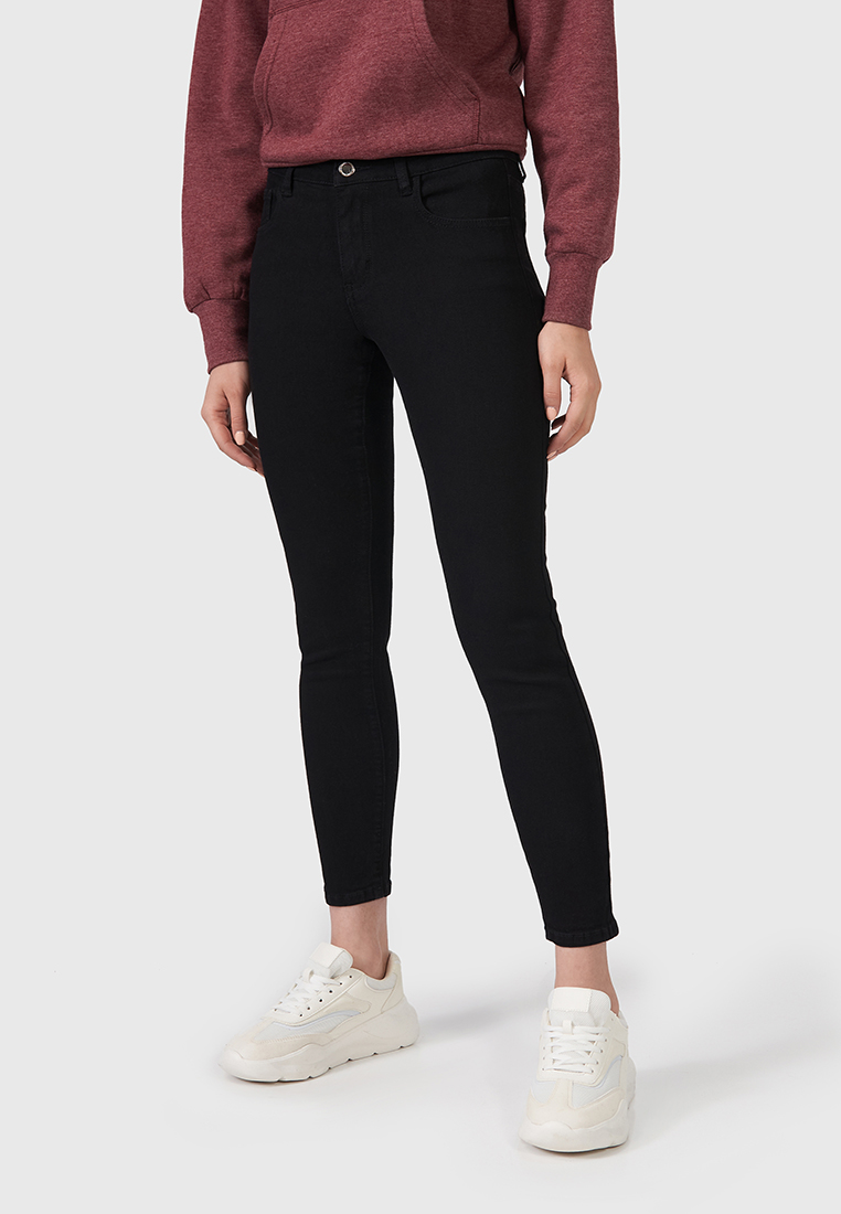 

Джинсы женские Modis M211D00002B001J черные 27, M211D00002