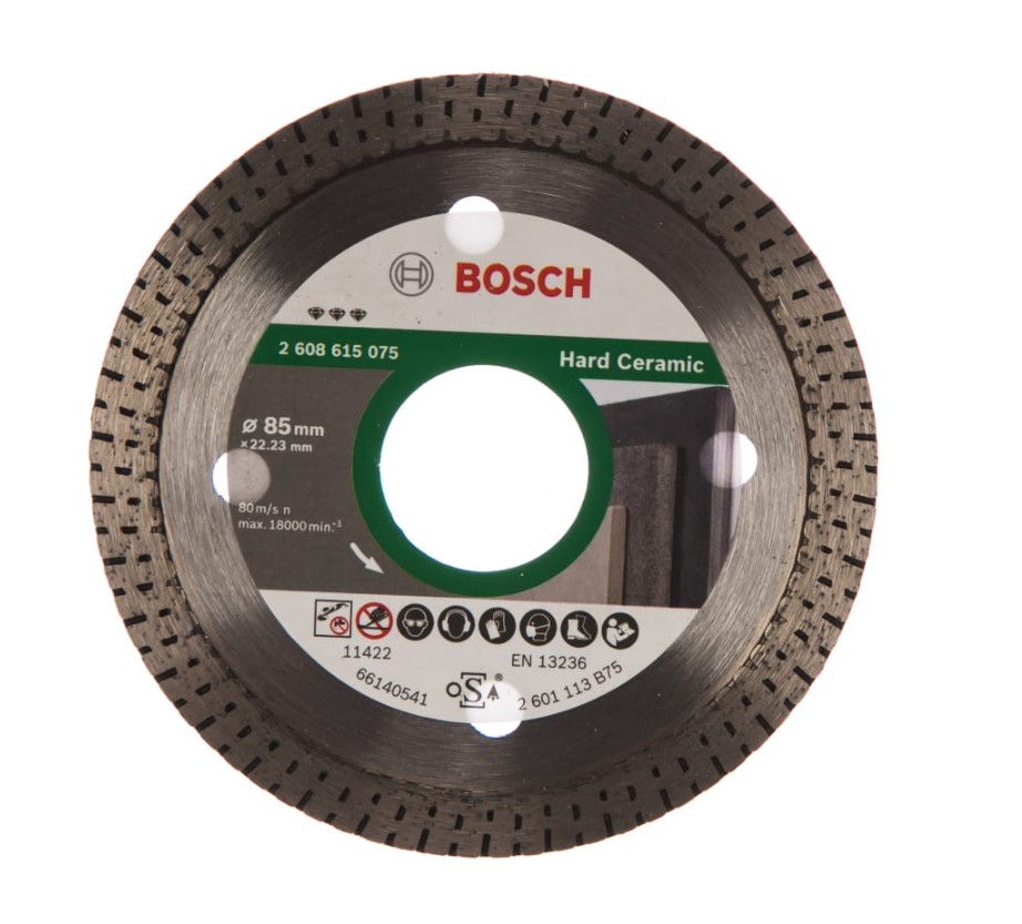 Диск алмазный Bosch HardCeramic (85х22.2 мм) 2.608.615.075 полировальный алмазный диск для полировальной машины pw5000c makita