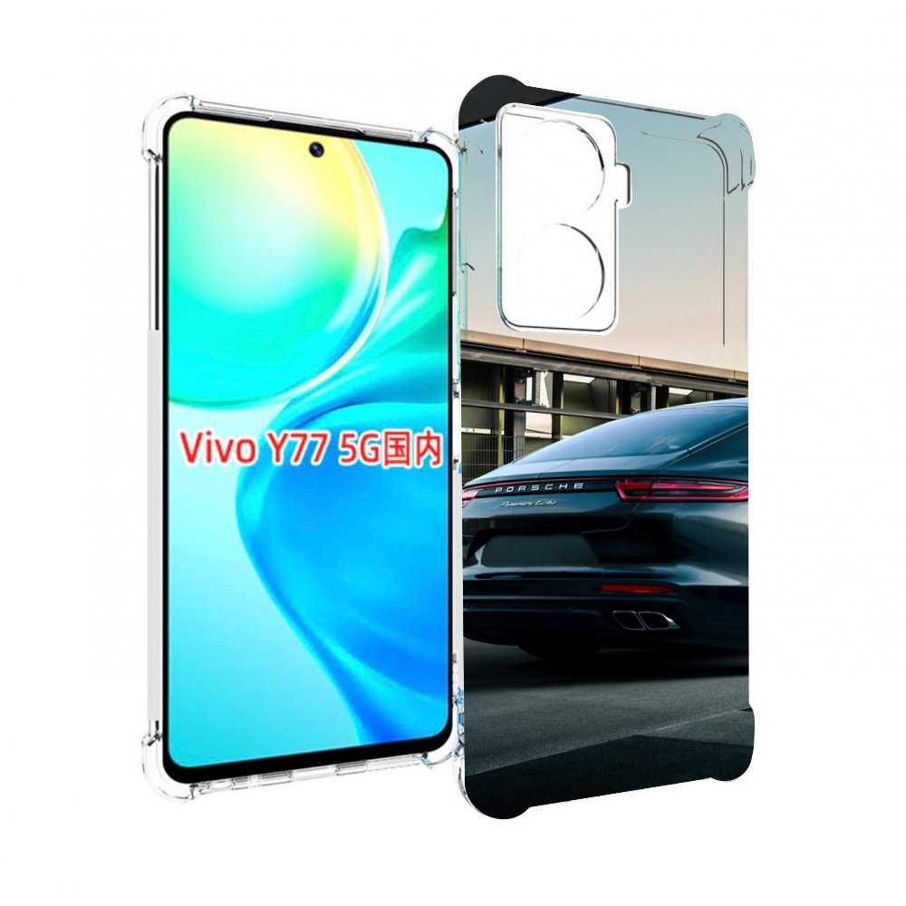 

Чехол Mypads Porsche 4 Для Vivo Y77 5G, Прозрачный, Tocco