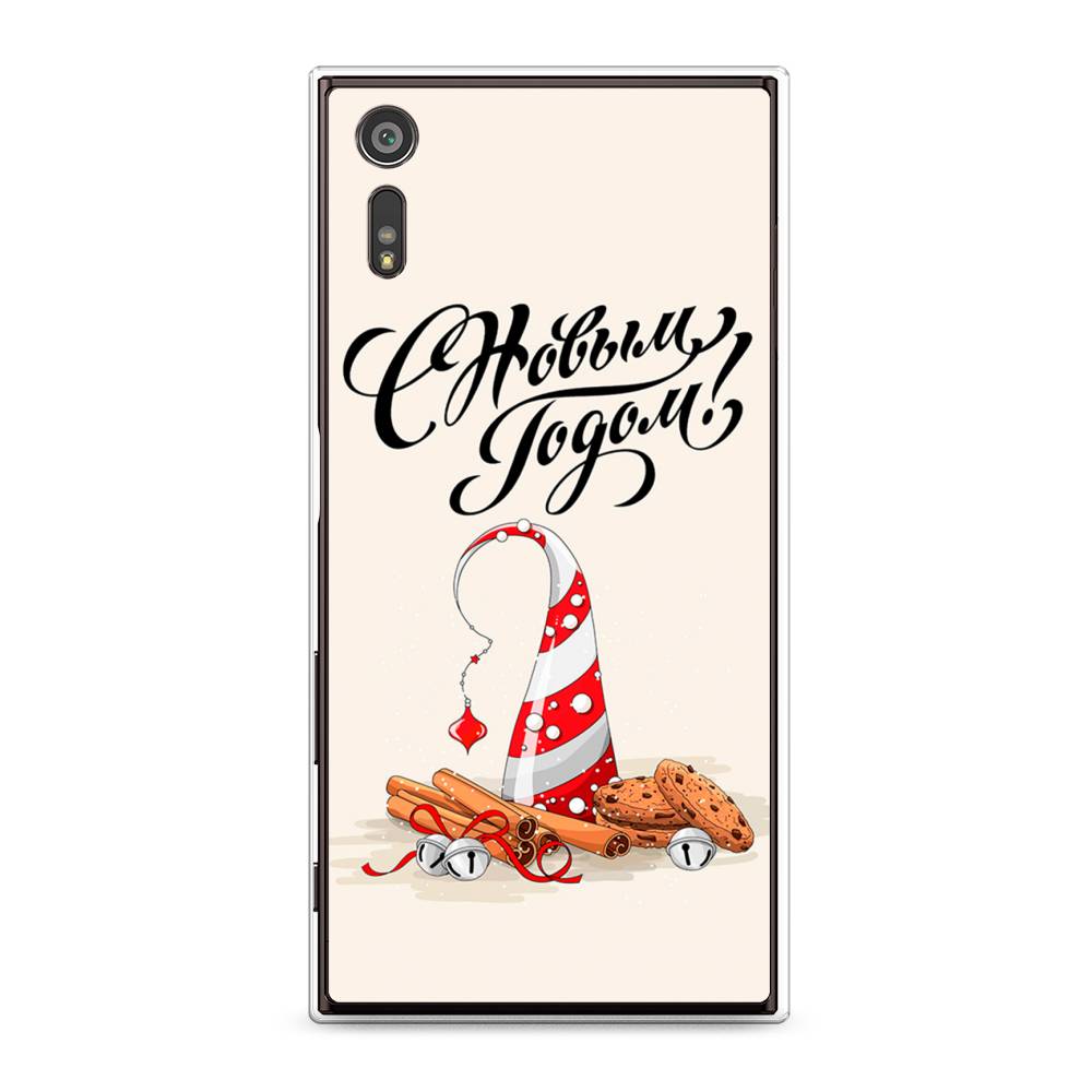 

Чехол для Sony Xperia XZ "Подарки на Новый Год", Бежевый;красный;черный, 51450-5