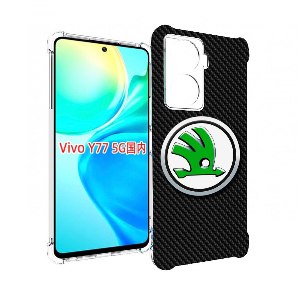 

Чехол Mypads Skoda 2 Для Vivo Y77 5G, Прозрачный, Tocco