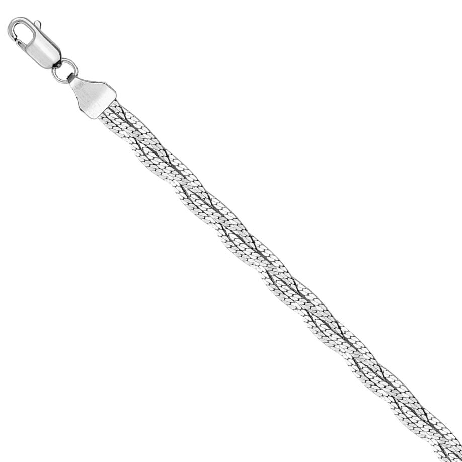 

Цепочка из серебра 45 см Красцветмет НЦ 22-062АЮ-3-040, НЦ 22-062АЮ-3-040