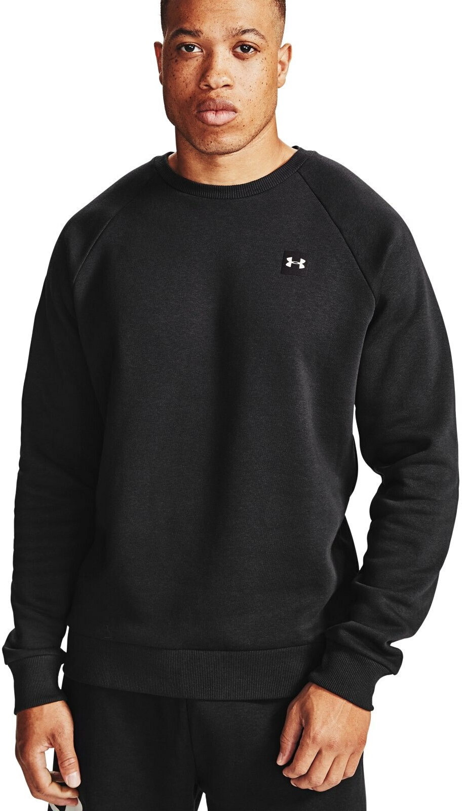 

Свитшот мужской Under Armour Rival Fleece Crew черный LG, Rival Fleece Crew