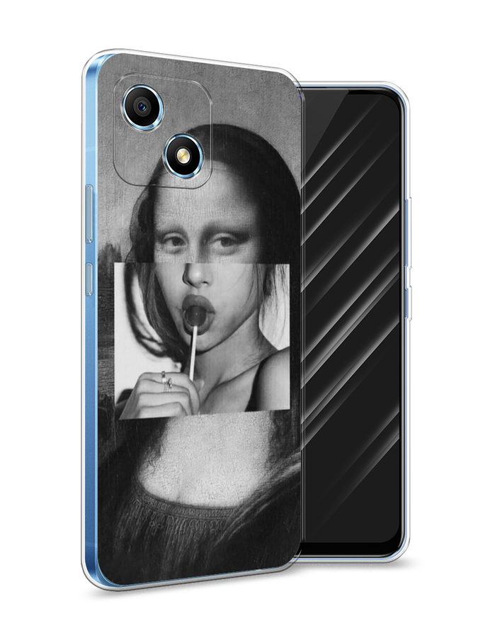 

Чехол Awog на Honor Play 30 "Mona Lisa sucking lollipop", Разноцветный, 6108750-9