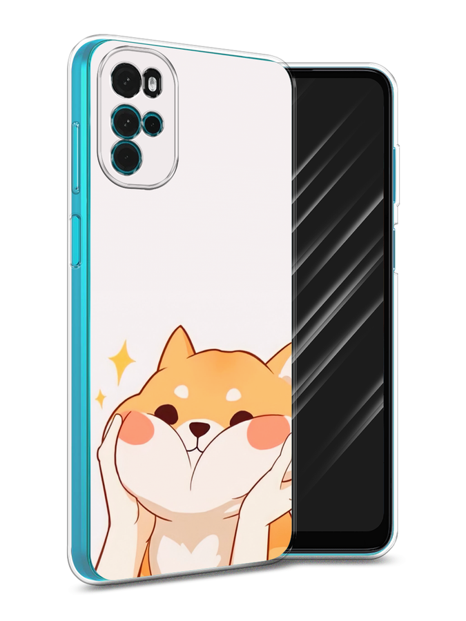 

Чехол Awog на Motorola Moto G22 "Сладкий песик", Разноцветный, 243150-1