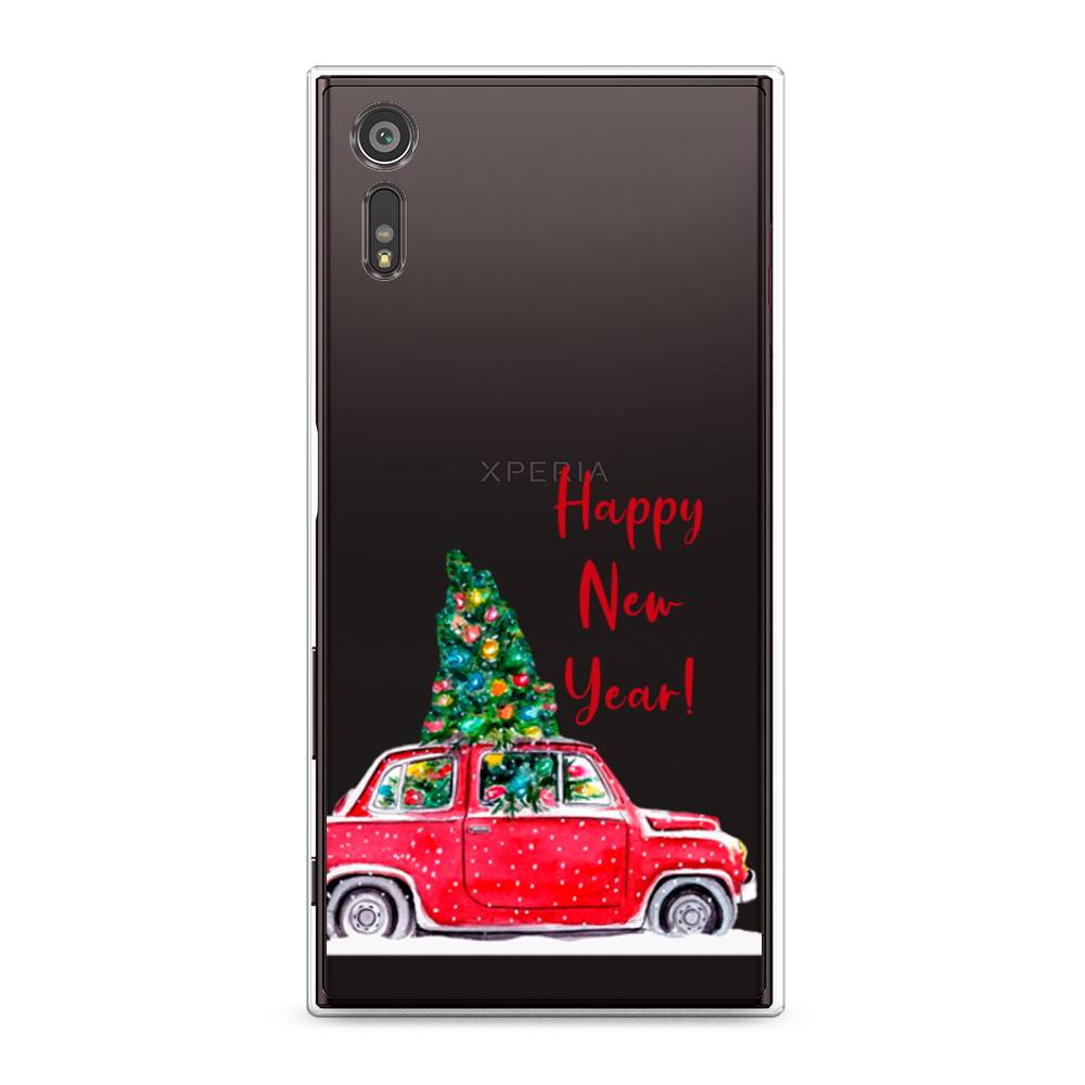 

Чехол для Sony Xperia XZ "Happy New Year", Красный;зеленый, 51450-5