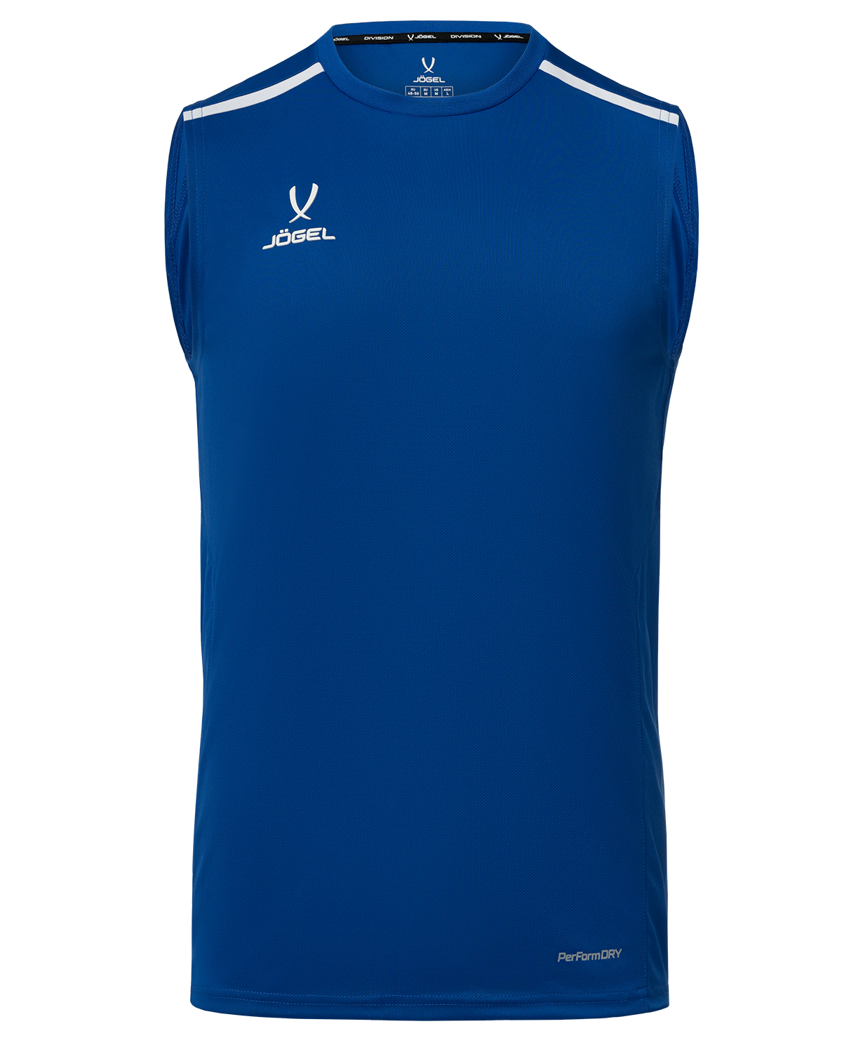 

Майка тренировочная Jogel Division PerFormDRY Training Sleeveless р.XXL, синий, Синий;белый, Division PerFormDRY Training Sleeveless